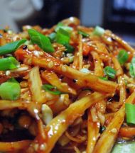 辣拌牛板筋的做法