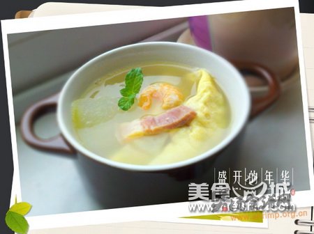 开洋火腿冬瓜汤的做法