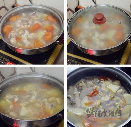蕃茄薯仔鸡汤的做法