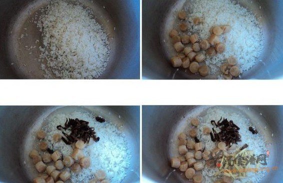 江瑶柱瘦肉粥的做法