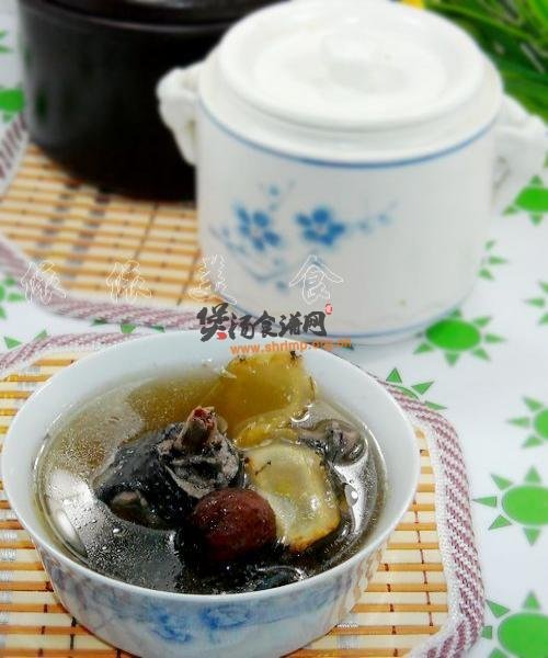 花旗参炖乌鸡汤的做法