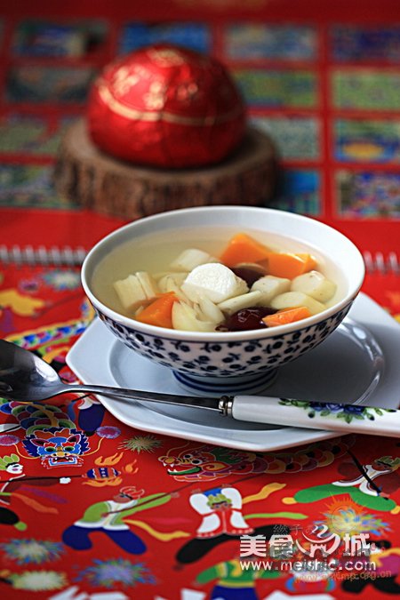 山药红枣南瓜糖水的做法