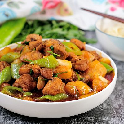 家常大盘鸡（微辣版）