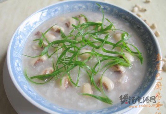 眉豆粥的做法
