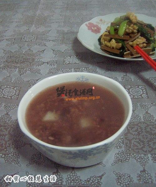 红豆薏仁山药糯米粥的做法