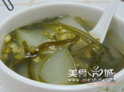 海带冬瓜豆瓣汤的做法