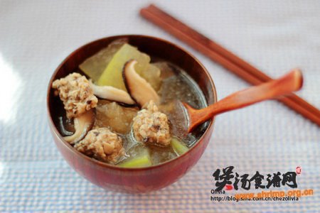 (图)冬瓜丸子汤的做法