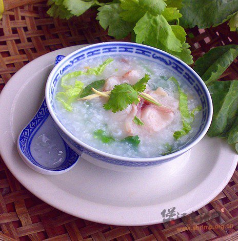 生菜鱼片粥的做法