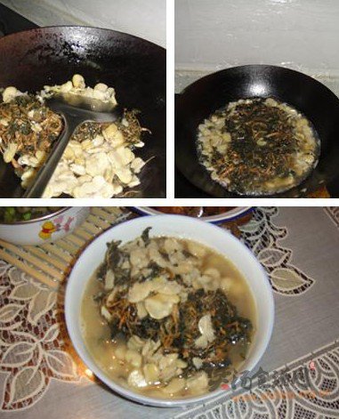 豆瓣菠菜干汤的做法