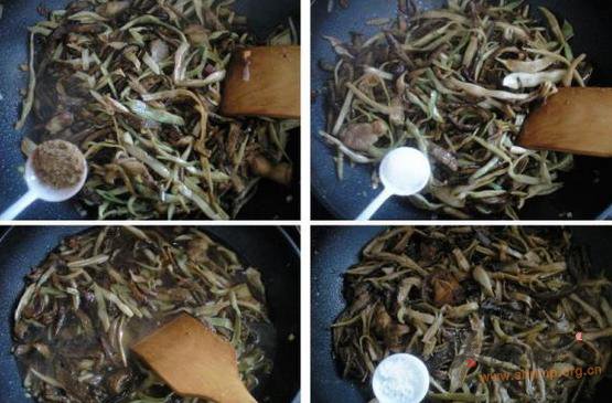 干豆角炖干茄子的做法