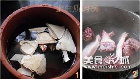 七指毛桃炖老鸭的做法