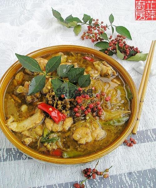农家熬炒鸡的做法
