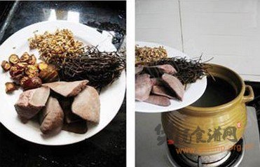 山楂麦芽猪横脷汤的做法