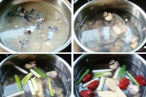 乌鸡炖甲鱼的做法