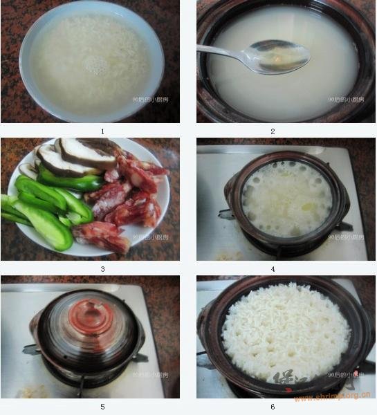 焗烤煲仔饭的做法
