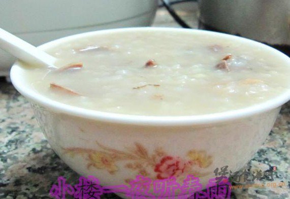 鹧鸪莲子粥的做法