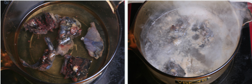 乌鸡山药汤的做法