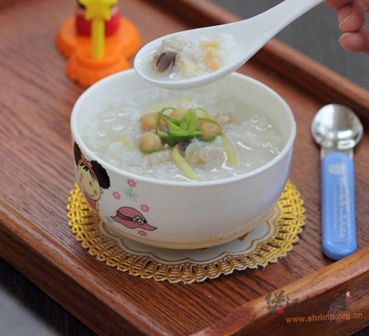 腊鸭肾瑶柱粥的做法