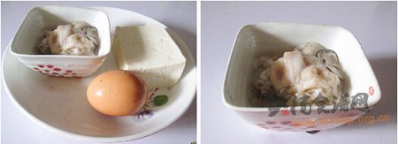 海蛎子豆腐汤的做法