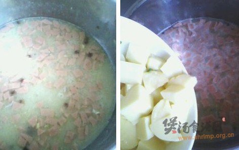 咸蛋黄豆腐汤的做法
