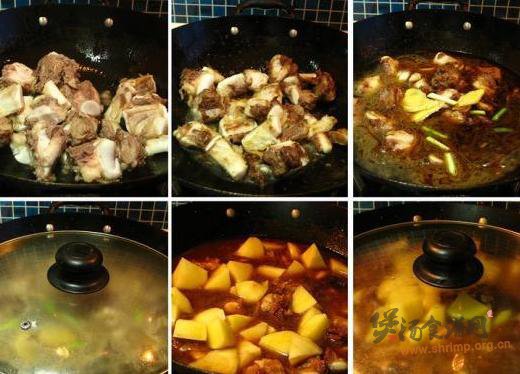 牛脆骨炖土豆的做法