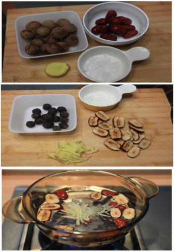 红枣桂圆姜茶的做法