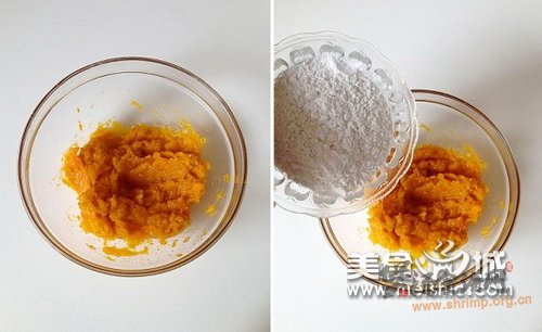 南瓜圆子红豆汤的做法