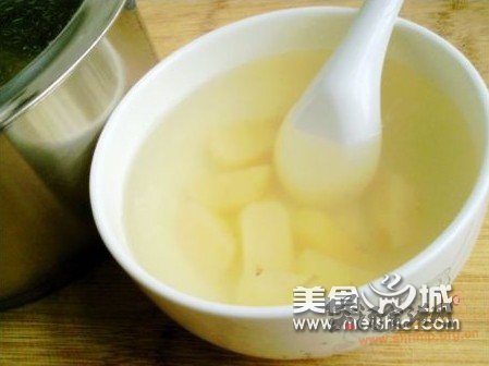 茅根竹蔗煲马蹄的做法