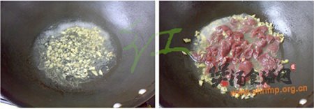 牛肉姜汤烩芥兰的做法