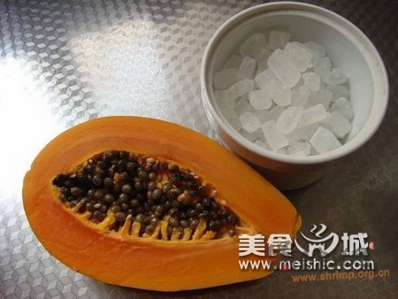 清炖冰糖木瓜的做法
