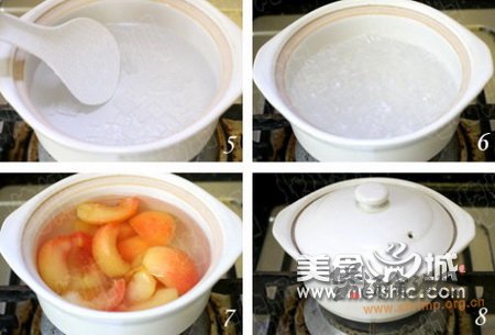 糖水杏桃的做法
