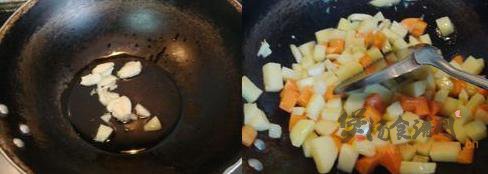 土豆炖胡萝卜的做法