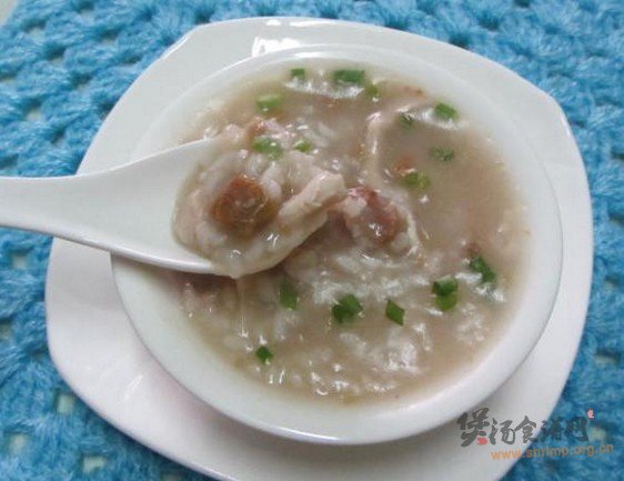 鸡丝板栗粥的做法