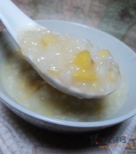 板栗糯米粥的做法