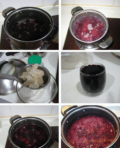 红酒杨梅汤的做法