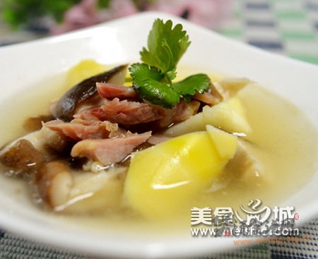 春笋火腿汤的做法