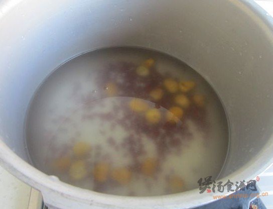 红豆栗子粥的做法