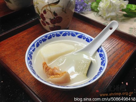 腊猪脚煲冬瓜淮山的做法
