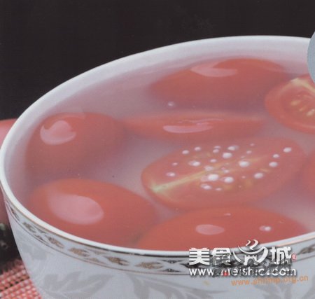 圣女果西米露的做法