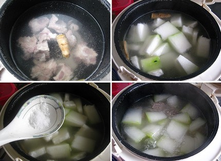 清爽减肥汤煲的做法