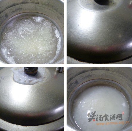 枸杞哈密瓜大米冰粥的做法