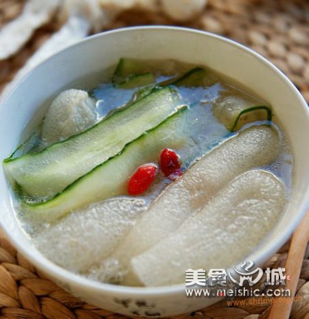 青瓜竹荪汤的做法