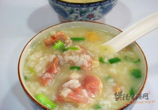 瑶柱腊鸭粥的做法