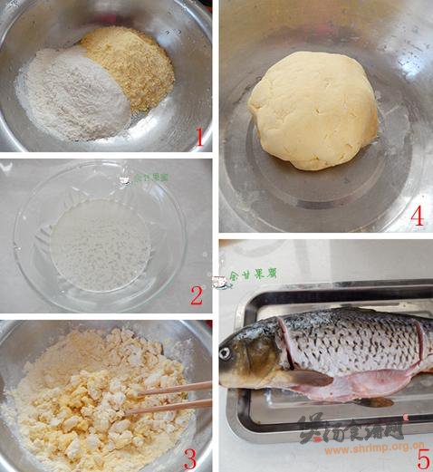 铁锅炖鱼贴饼的做法