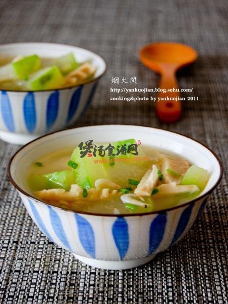 扁尖冬瓜汤的做法