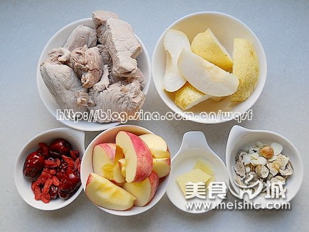 苹果雪梨瘦肉汤的做法