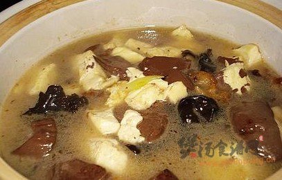 双色豆腐汤的做法