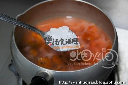 山楂银耳羹的做法