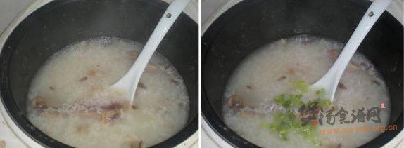 香菇腊味粥的做法