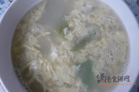 丝瓜鸡蛋汤的做法